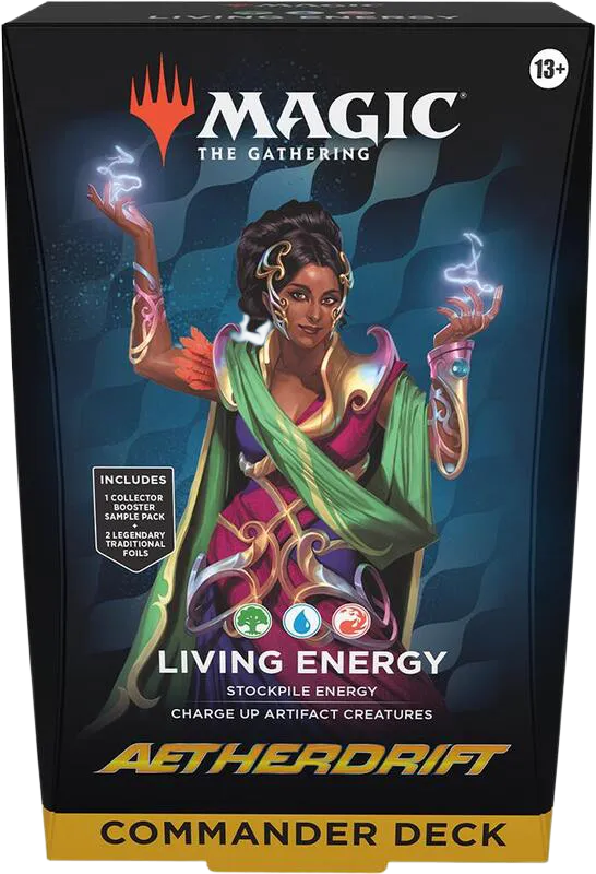 Aetherdrift Commander Deck Living Energy — Aetherdrift Commander — Magic: The Gathering