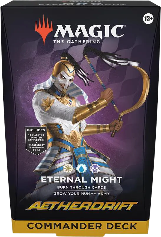 Aetherdrift Commander Deck Eternal Might — Aetherdrift Commander — Magic: The Gathering