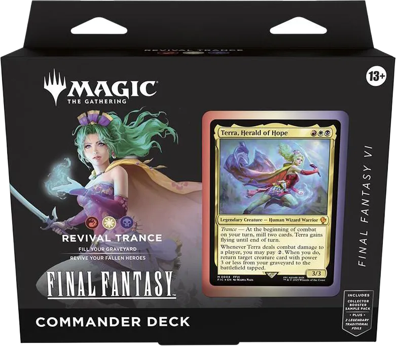 Deck Commander FINAL FANTASY Revival Trance — Final Fantasy Commander — Magic: The Gathering