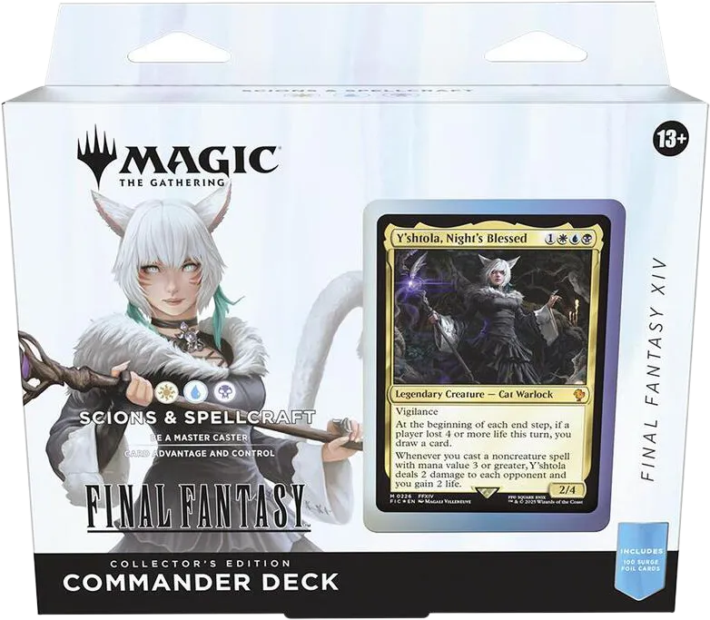 Final Fantasy Commander Deck Scions & Spellcraft Collectors Edition — Final Fantasy Commander — Magic: The Gathering