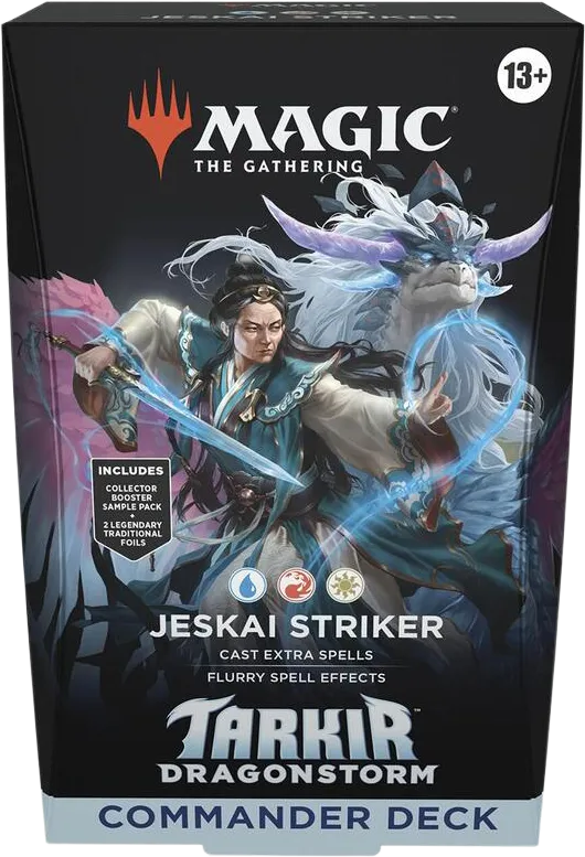 Deck Commander Tarkir : la tempête des dragons – Jeskai Striker — Tarkir: Dragonstorm Commander — Magic: The Gathering