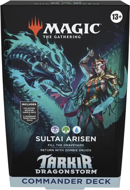 Tarkir Dragonstorm Commander Deck Sultai Arisen — Tarkir: Dragonstorm Commander — Magic: The Gathering