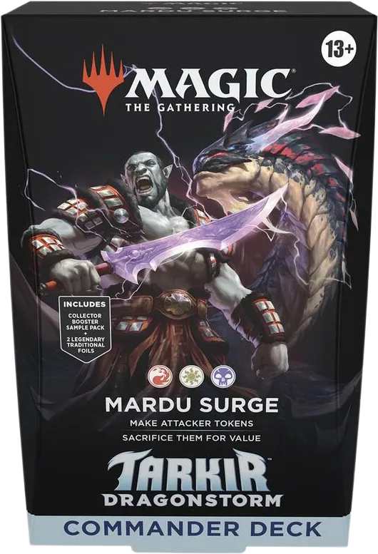 Tarkir Dragonstorm Commander Deck Mardu Surge — Tarkir: Dragonstorm Commander — Magic: The Gathering