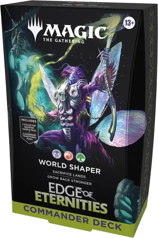 Deck Commander Aux portes des Éternités World Shaper from Edge of Eternities Commander - Magic: The Gathering
