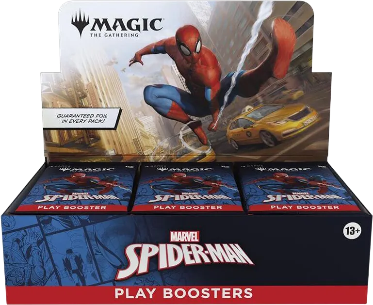 Marvels Spider Man Play Booster Box — Marvel's Spider-Man — Magic: The Gathering
