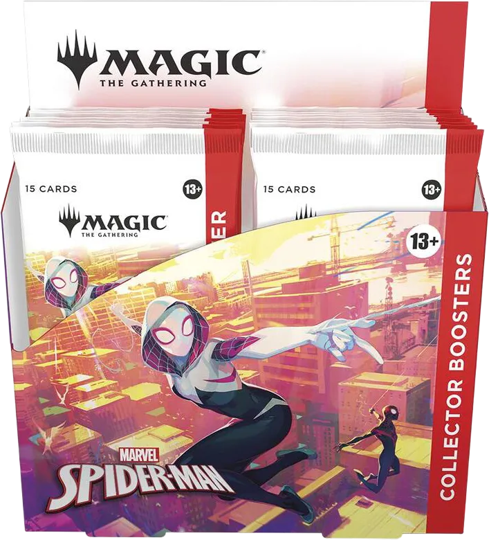 Marvels Spider Man Collector Booster Box — Marvel's Spider-Man — Magic: The Gathering
