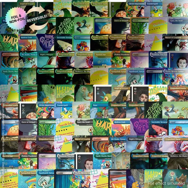 Secret Lair Bundle Our Boss is on Vacation Superdrop Cover the Bosss Office with Everything — Secret Lair Drop — Magic: The Gathering