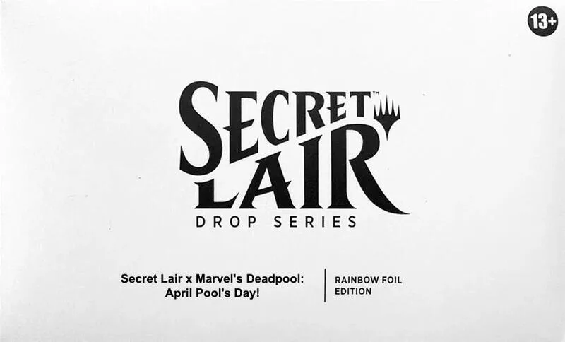 Secret Lair Drop Secret Lair x Marvels Deadpool April Pools Day Rainbow Foil — Secret Lair Drop — Magic: The Gathering