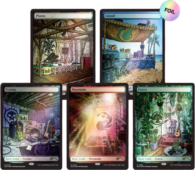 Secret Lair Drop Secret Lair x KEXP Where the Music Matters Rainbow Foil — Secret Lair Drop — Magic: The Gathering