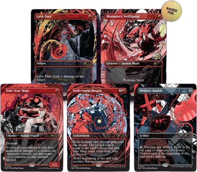 Secret Lair Drop vroooOOOMMMMMM! Raised Foil — Secret Lair Drop — Magic: The Gathering