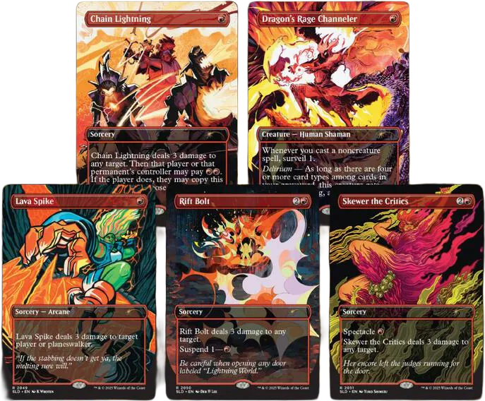 Secret Lair Drop EVERYTHING IS ON FIRE — Secret Lair Drop — Magic: The Gathering