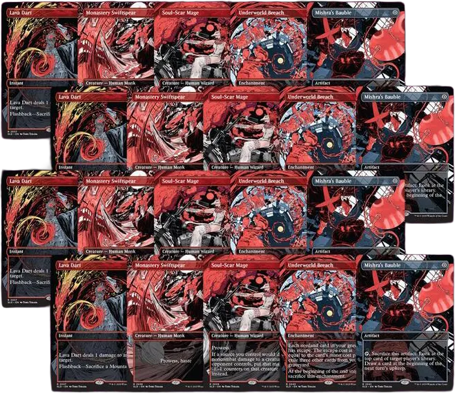 Secret Lair Bundle vroooOOOMMMMMM Non Foil Playset — Secret Lair Drop — Magic: The Gathering