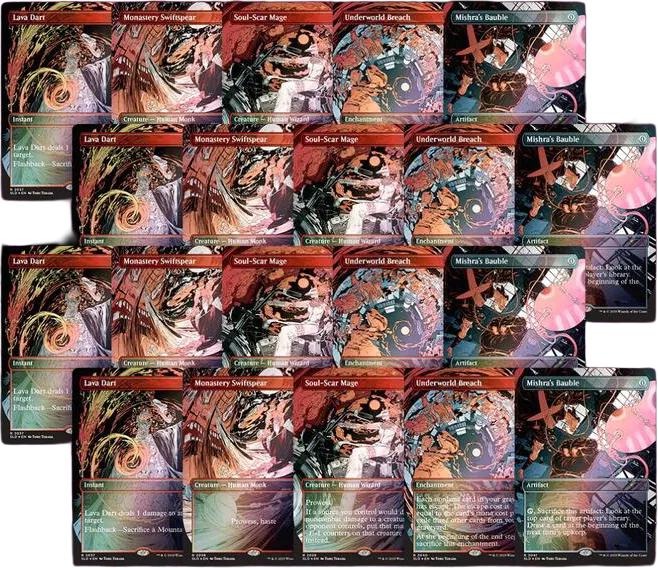 Secret Lair Bundle vroooOOOMMMMMM Rainbow Foil Playset — Secret Lair Drop — Magic: The Gathering
