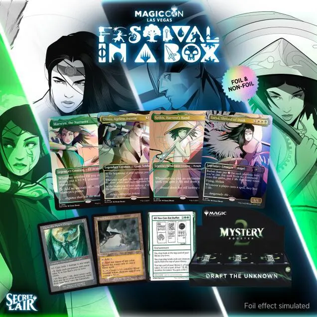 Secret Lair Festival in a Box Las Vegas 2025 Bundle — Secret Lair Drop — Magic: The Gathering