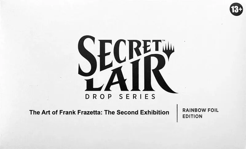 Secret Lair Drop The Art of Frank Frazetta The Second Exhibition Rainbow Foil — Secret Lair Drop — Magic: The Gathering