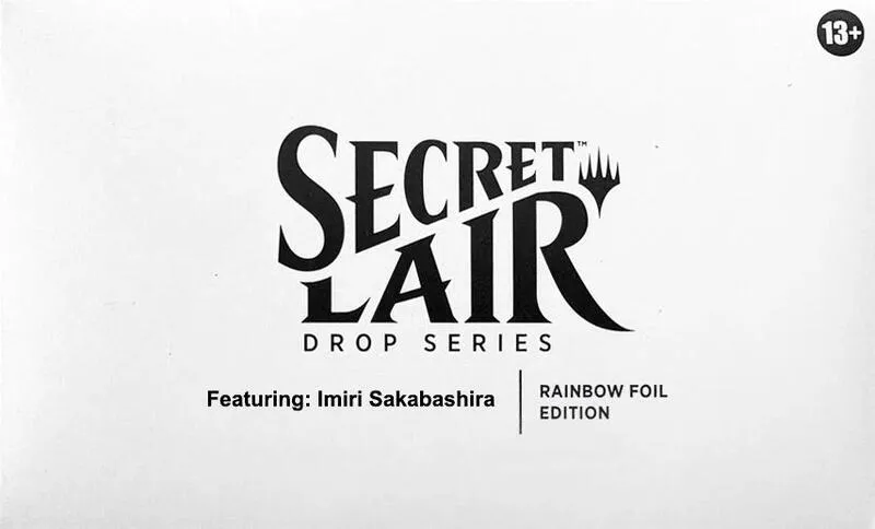 Secret Lair Drop Featuring Imiri Sakabashira Rainbow Foil — Secret Lair Drop — Magic: The Gathering