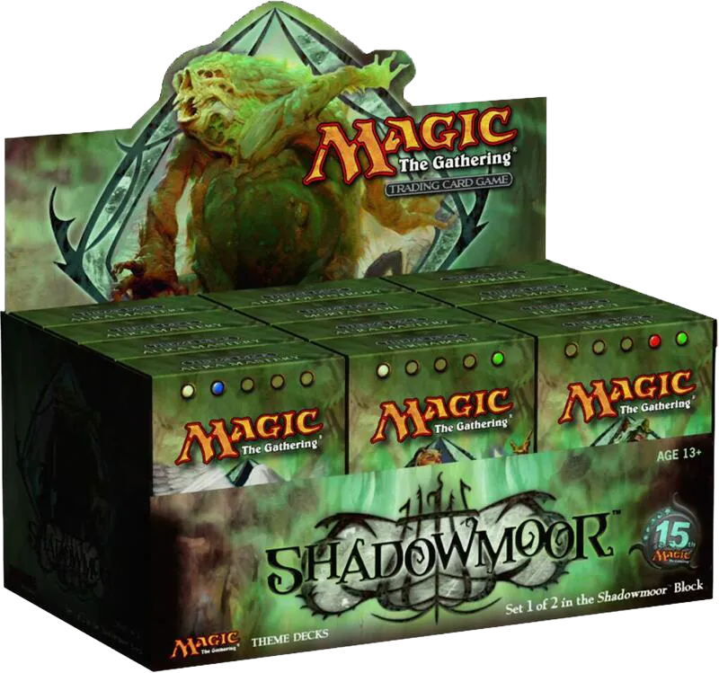 Display de Theme Decks Shadowmoor — Shadowmoor — Magic: The Gathering
