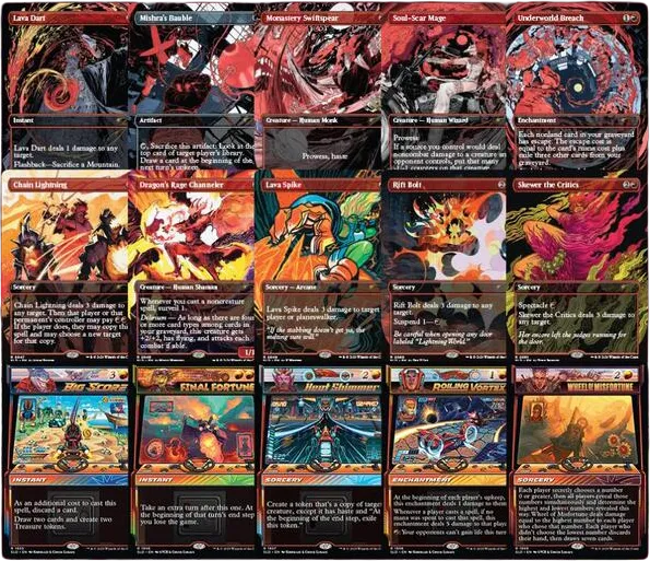 Secret Lair Bundle Burn Em All Bundle — Secret Lair Drop — Magic: The Gathering