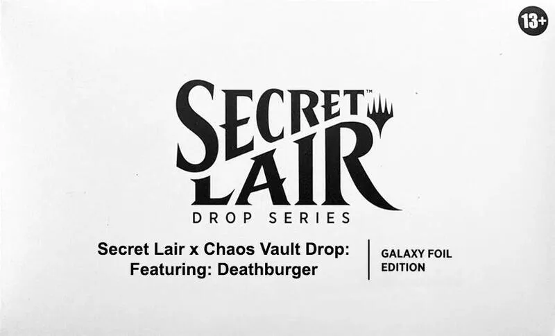 Secret Lair Drop Featuring Deathburger Galaxy Foil — Secret Lair Drop — Magic: The Gathering