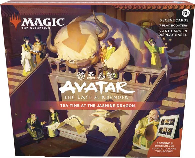 Avatar The Last Airbender Scene Box Tea Time at the Jasmine Dragon — Avatar: The Last Airbender — Magic: The Gathering