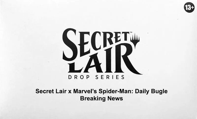 Secret Lair Drop Secret Lair x Marvels Spider-Man Daily Bugle Breaking News — Secret Lair Drop — Magic: The Gathering