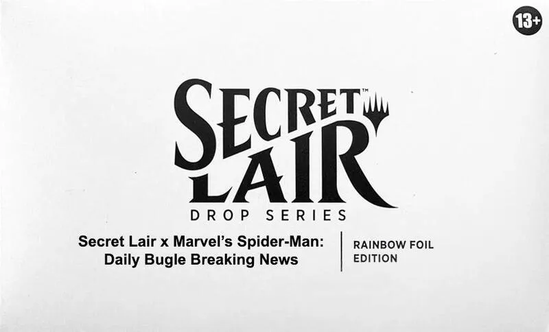 Secret Lair Drop Secret Lair x Marvels Spider-Man Daily Bugle Breaking News Foil — Secret Lair Drop — Magic: The Gathering