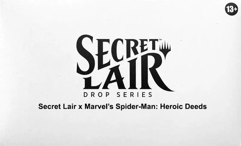 Secret Lair Drop Secret Lair x Marvels Spider-Man Heroic Deeds — Secret Lair Drop — Magic: The Gathering