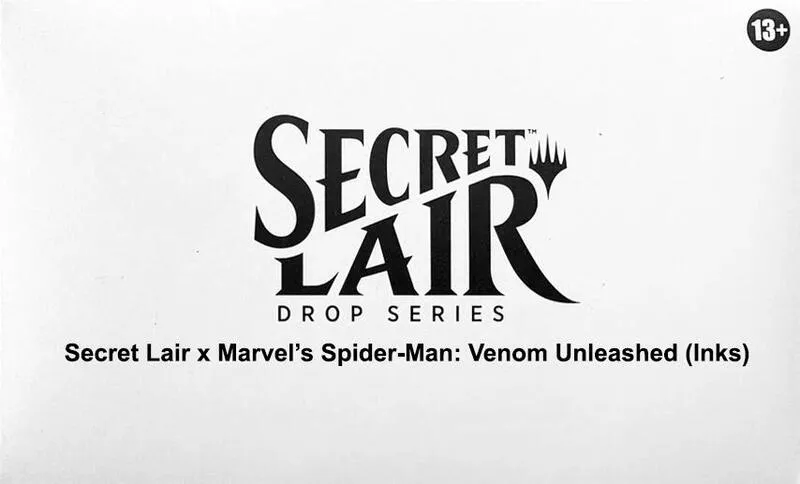 Secret Lair Drop Secret Lair x Marvels Spider-Man Venom Unleashed Inks — Secret Lair Drop — Magic: The Gathering