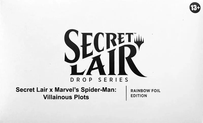 Secret Lair Drop Secret Lair x Marvels Spider-Man Villainous Plots Foil — Secret Lair Drop — Magic: The Gathering