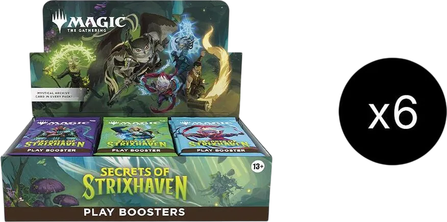 Secret of Strixhaven Booster case — Secrets of Strixhaven — Magic: The Gathering