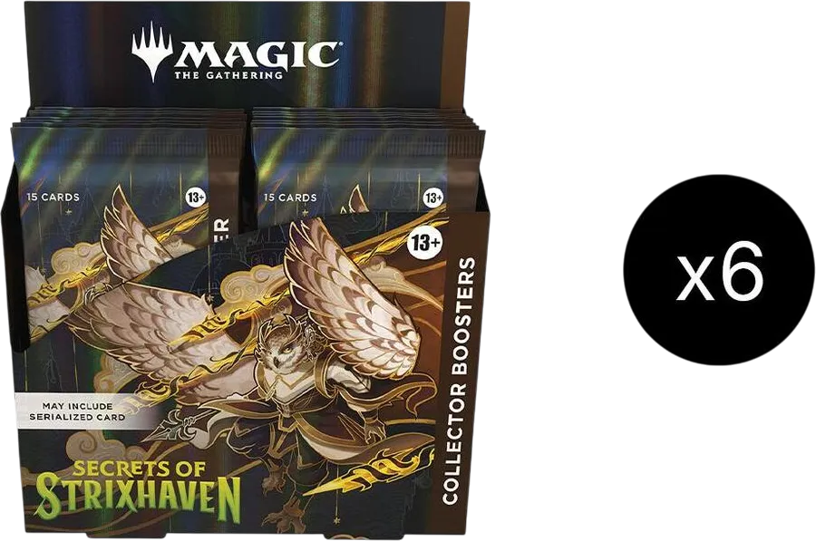Secret of Strixhaven Collector booster Case — Secrets of Strixhaven — Magic: The Gathering
