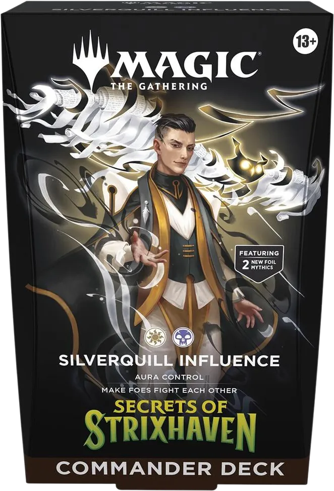 Secret of Strixhaven Commander Deck - Silverquill Influence — Secrets of Strixhaven Commander — Magic: The Gathering