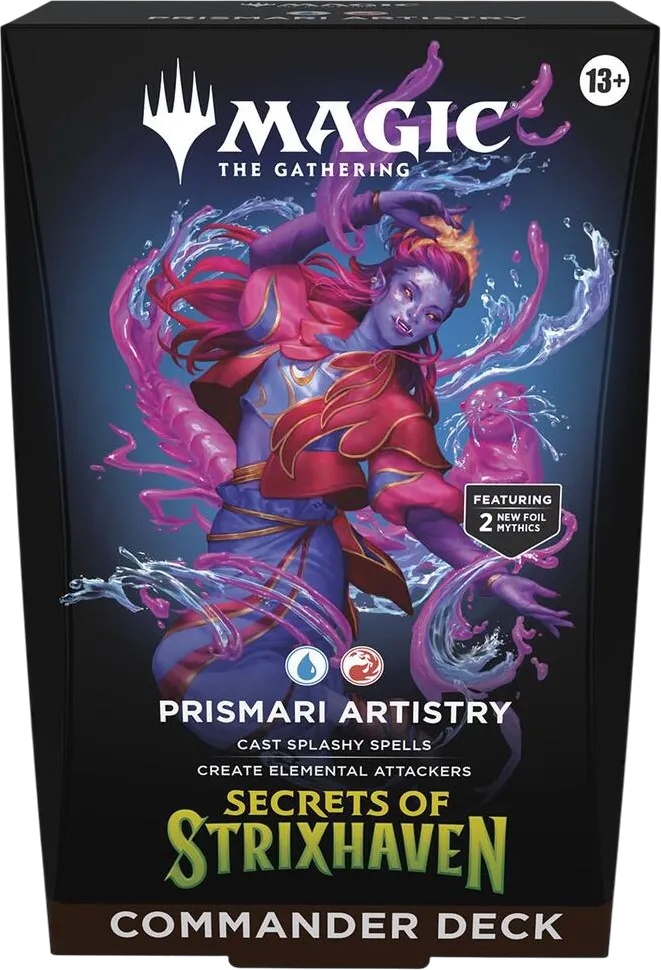 Secret of Strixhaven Commander Deck - Prismari Artistry — Secrets of Strixhaven Commander — Magic: The Gathering