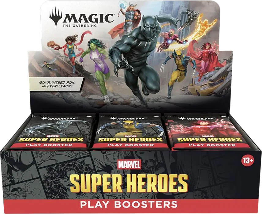 Marvel Super Heroes Booster box — Marvel Super Heroes — Magic: The Gathering