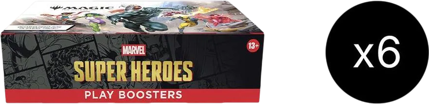 Case de displays de boosters de jeu Marvel Super Heroes from Marvel Super Heroes - Magic: The Gathering