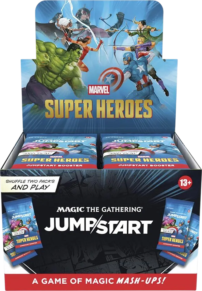 Marvel Super Heroes Jumpstart booster box — Marvel Super Heroes — Magic: The Gathering