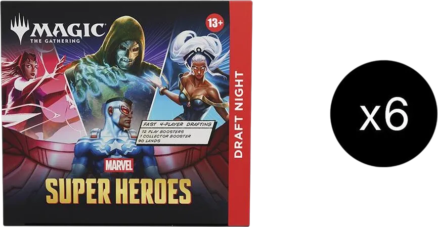 Case de Draft Night Marvel Super Heroes — Marvel Super Heroes — Magic: The Gathering