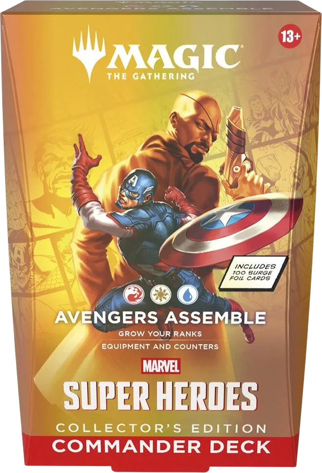 Marvel Super Heroes Commander deck : Avengers Assemble - collector edition — Marvel Super Heroes Commander — Magic: The Gathering