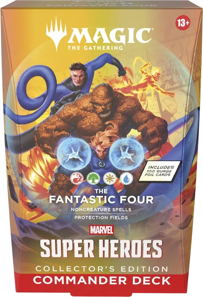 Marvel Super Heroes Commander deck : Fantastic Four - collector edition — Marvel Super Heroes Commander — Magic: The Gathering