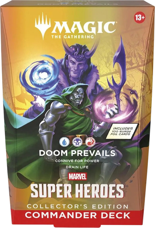 Marvel Super Heroes Commander deck : Doom Prevails - collector edition — Marvel Super Heroes Commander — Magic: The Gathering