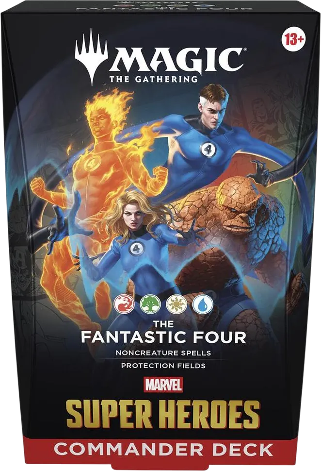 Marvel Super Heroes Commander deck : Fantastic Four — Marvel Super Heroes Commander — Magic: The Gathering