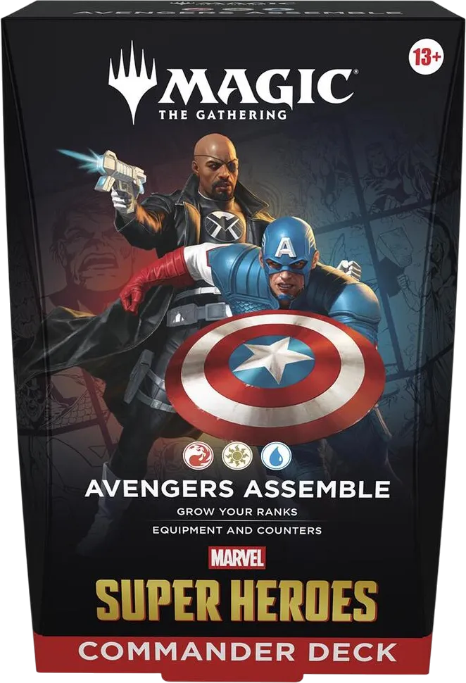 Marvel Super Heroes Commander deck : Avengers Assemble — Marvel Super Heroes Commander — Magic: The Gathering
