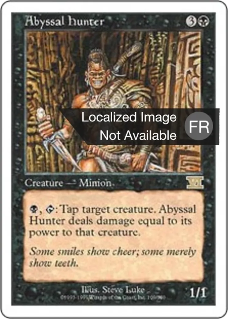 Chasseur des abysses — Classic Sixth Edition — Magic: The Gathering
