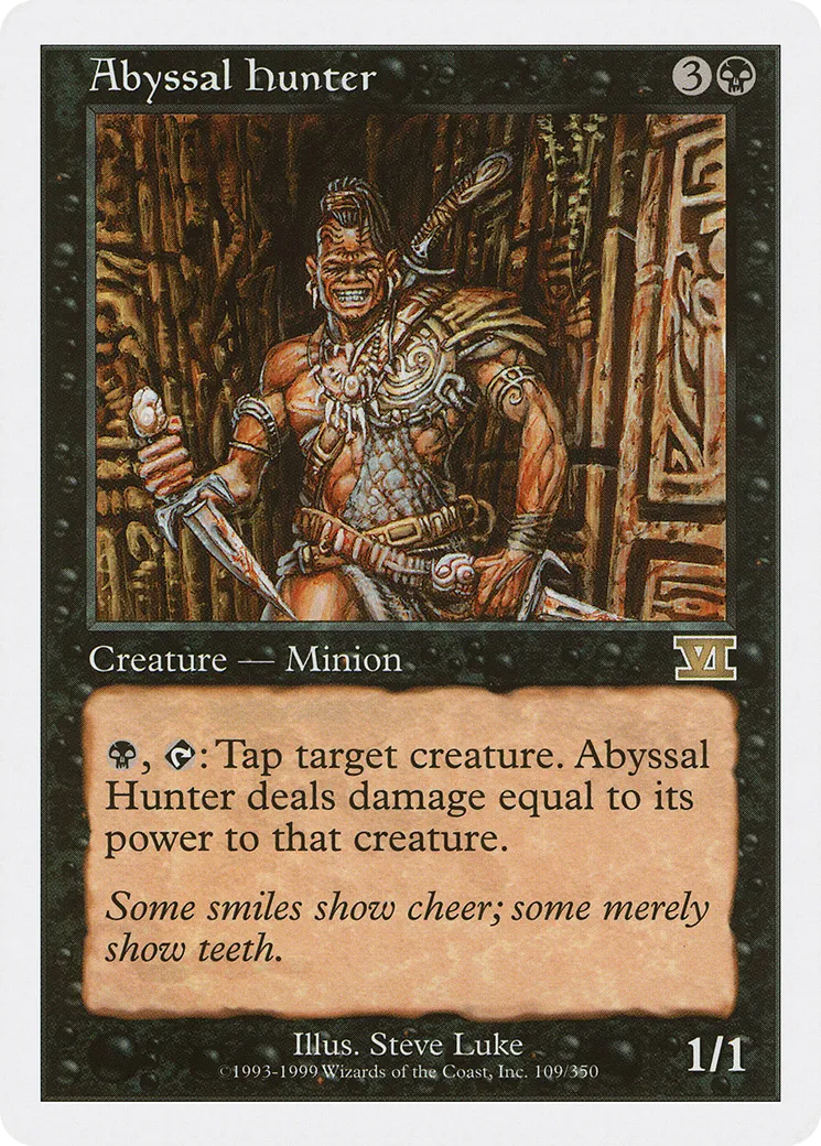 Abyssal Hunter — Classic Sixth Edition — Magic: The Gathering