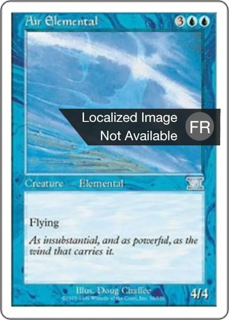 Élémental d'air from Classic Sixth Edition - Magic: The Gathering