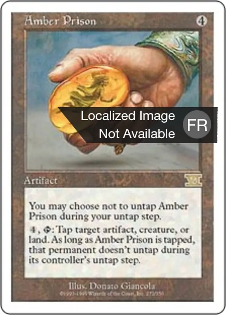Prison d'ambre — Classic Sixth Edition — Magic: The Gathering