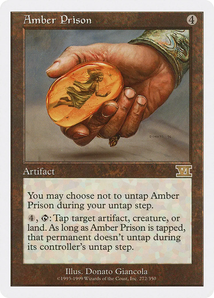 Amber Prison from Classic Sixth Edition - Magic: The Gathering