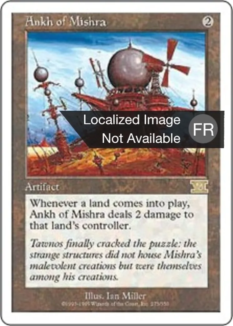 Ankh de Mishra — Classic Sixth Edition — Magic: The Gathering