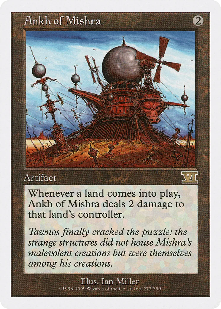 Ankh of Mishra — Classic Sixth Edition — Magic: The Gathering
