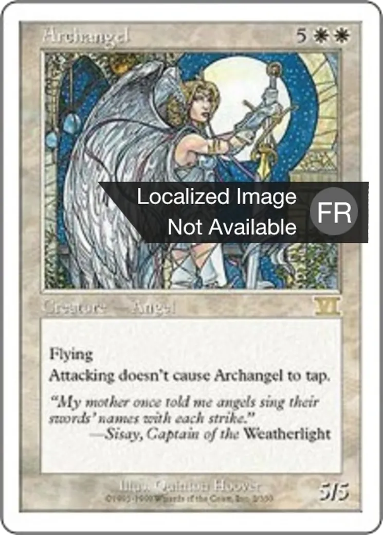Archange — Classic Sixth Edition — Magic: The Gathering